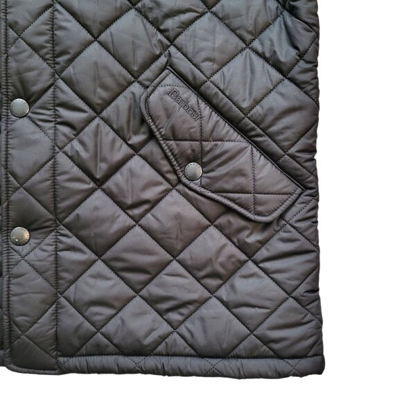 Barbour Powell Quilted Jacket in Black Men's Size Large - Picture 5 of 11